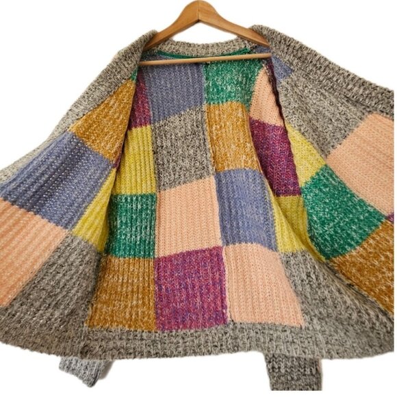 Sundance Multicolor Patchwork Cardigan - Picture 6 of 13